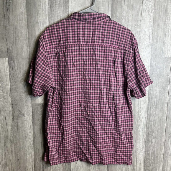 Tommy Bahama Men's Size Large Silk‎ Short Sleeve Shirt Beach Button Up Lot Of 2 - Picture 10 of 12